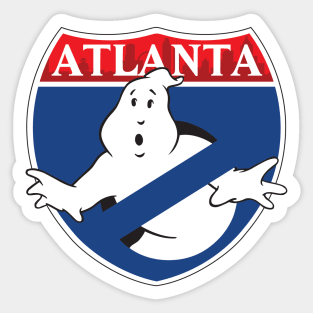 Atlanta Ghostbusters Logo Sticker